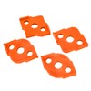 4PCS R Corner Templates Round Angle Radius Jig Routing Template