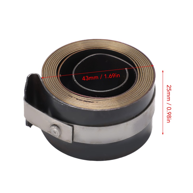 2Pcs Drill Press Return Spring Metal Recoil Feed Quill Coil