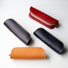 PORCO ROSSO Original Tochigi Leather Pencil Case, Made in Japan,
