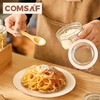ComSaf 4oz Small Airtight Glass Jars Set of 6 with