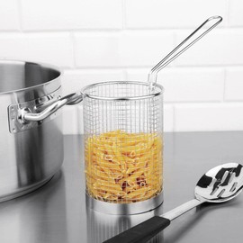 Vogue CS734 Stainless Steel Spaghetti Basket, 165mm Height, 120mm Diameter