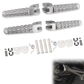 Front and Rear Driver/Driver Passenger Foot Pegs Support Pegs for Ducati SuperSport, Scrambler, Multistrada 1100, Monster 797, 796, 795, 696, 659, 1100 S
