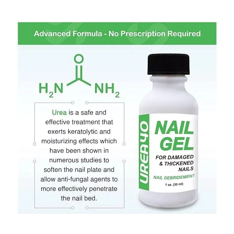 Scientific Solutions UREA 40% Nail Debridement Gel For Damaged Thickened