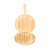 Wooden Dough Pressing Tool Wood Dumpling Skin Presser Home Dumpling