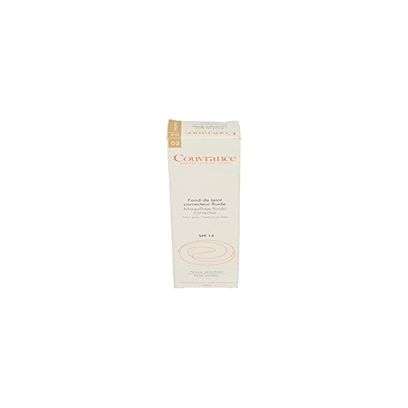 Avene Couvrance Fond De Teint Correcteur Fluide 2.0 Natural 30ml