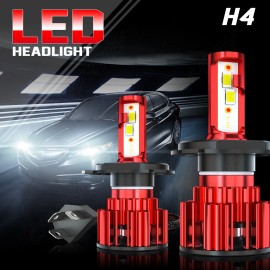 CHUSYYRAY Pair 5x7" 7x6" LED Headlights Hi/Lo Beam For Dodge D150 D250 D350 Ram 50 H4 9003