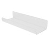 2Pcs Floating Wall Ledge Shelf Acrylic Concealed Bathroom Rack for