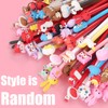 Muiyaneq 30Pcs Cute Cartoon Gel Black Ink Pens,Random Kawaii Writing