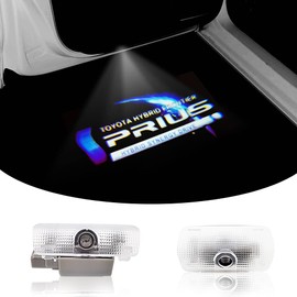 Akarin Laser Logo Light, Door Welcome Light, Door Courtesy Lamp, LED Logo Projection, Courtesy, Set of 2, Car Door Lamp for Toyota Prius 30 Series 40 Series α 50 Series Prius