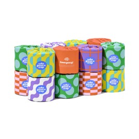 Who Gives A Crap | 100% Recycled Toilet Paper, 16 Rolls, 330 Sheets, Soft & Strong, Virgin Tree Free, Bulk Toilet Paper