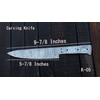 Jayger Handmade Kitchen Knife Blade | Damascus Steel | Heat