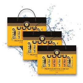 LG Household & Health Care LG Household & Health Care Propolis Dental Care Set / LG생활건강 LG생활건강 프로폴리스 덴탈케어 세트 X 3