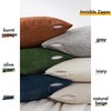GIGIZAZA Olive Green Decor Pillow Covers 18x18 Set of 2,