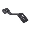 Aluminium Alloy Camera Flashlight Tripod Bracket with Dual 1/4in Screw