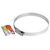 Safety 3 Strong All Stainless Steel Hose Band, Stainless Steel,