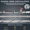 Heat Tape, 50FT -140FT Deicing Heating Cable,Pipe (Metal and Plastic)