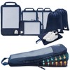 Compression Packing Cubes for Suitcases, Ultralight 8 Set Packing Cubes