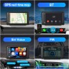 Junsun Universal Wireless CarPlay Portable Tablet with 7" Touch Screen