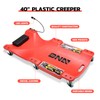 DNA MOTORING 40 Inch Low Profile Plastic Rolling Garage Shop
