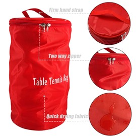 Glemall Tennis Ball Bag Portable Tennis Ball Basket 45 Capacity Tennis Balls Storage,Tennis Basket for Tennis Training,Tennis Balls Storage Bag,Baseball Ball,Table Tennis or Pickle Ball Bag Storage