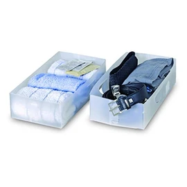 Domopak Divisori Cassetti 911010 Riordino 15.5 x 30 x 8 cm * 2 Pezzi