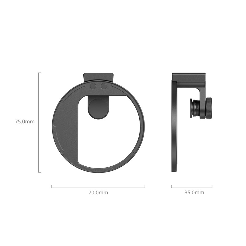 SmallRig 5171 Universal Suction Filter Adapter for 67mm Smartphone