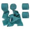4 Rolls 4cm Wide Fringe Chiffon Ribbons Gift Wrapping Fringe
