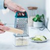 Lacor - 61363 - Kitchen Grater with Keep Container, Stainless