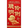 6 PCS Thick Chinese New Year Lucky Money Envelopes Red Packet 3 1/8" x 4 1/2"