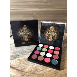ZEESEA X TBM - New 16 Colors Egypt Eyeshadow Holographic Palette FIREWORKS 05
