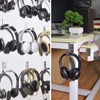 Aluminium Wall Mount Hooks, Clothes Hooks, 90° Foldable Headphone Holder,