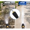 Turbo Nozzle for Pressure Washer – 360° Rotating Brass Sprayer
