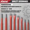 AMM 28 PCS Heavy Duty Punch and Chisel Set, Including