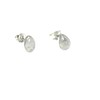 Art Gecko Moonstone Teardrop Earrings Sterling Silver 5x7mm (MST0610172), Sterling