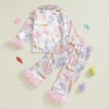 Ayalinggo Toddler Girl Easter Pajamas Baby Kids Egg Bunny Pjs