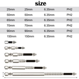 14 PCS High Magnetic Screwdriver Drill Bit Set, Strong Magnetic Durability Screwdriver Drill Bit Set, Magnetic Electric Screwdriver Set, Electric Precision Screwdriver Set (2 set)