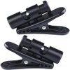 Earphone Clip, 360 Degree Rotatable Headphone Microphone Clip, 2 Pack