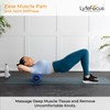 LyfeFocus Premium Trigger Point Foam Roller (Blue) - Multi Pressure