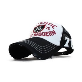 Mesh Cap, Men's, Women's, Hat, Cap, American Casual, Spring, Summer, Autumn, Winter, Popular, Trend, Stylish, Cool, Father's Day Gift, Present, white (76SPIRIT)