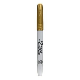 Sharpie Metallic Gold Fine Point Permanent Marker 24 Markers Per Order (1823889)