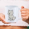Huuraa Tasse West Highland White Terrier Comic Westie Geschenk 330ml