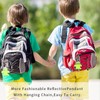 THXFUNAREA Safety Reflector Pendants, Pack of 20 Ghost Reflectors Children's