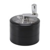 4 Layers Hand Crank Spices Grinder Zinc Alloy 60mm Manual