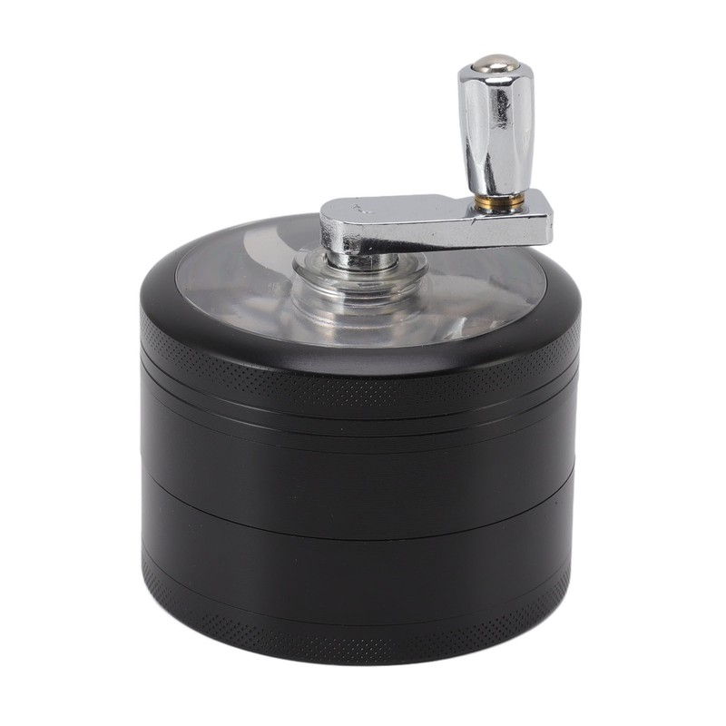4 Layers Hand Crank Spices Grinder Zinc Alloy 60mm Manual