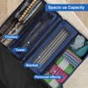Olosar Suitcase Organizer, Travel Luggage Organizer Portable Hanging Travel Shelves