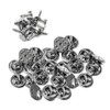 HappyHome 30pcs Pin Hardware Butterfly Tack Butterfly Clasp Handmade Accessory