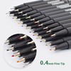 YISAN Journal Pens,Fineliner Set,Bullet Journaling,Coloured Markers Fine Tip for Drawing,Note