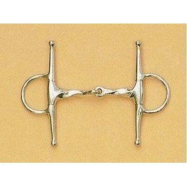 Centaur Stainless Steel Slow Twist Eggbutt Full Cheek