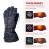 Heated Gloves 3 Heating Level Electric Gloves for Men Women