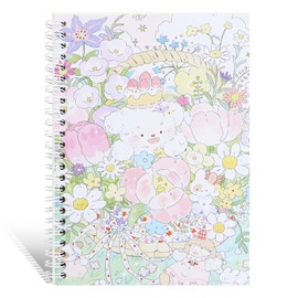 YUATCYA Reusable Sticker Collecting Book Storage Album - Stickers Organizer Collection Notebook with 40 Sheets Blank Release Paper A5 Size (PINK-5)